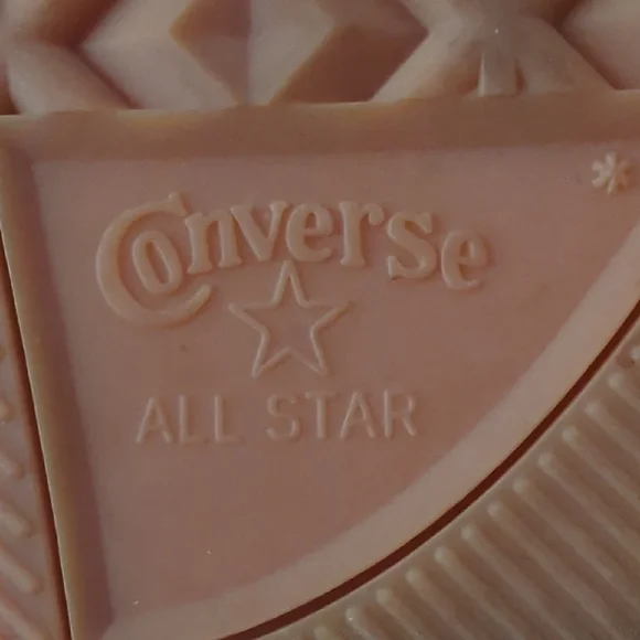 Converse Coral Pink Platform Sneakers - Picture 5 of 6